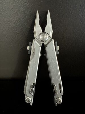Gerber Flik Plier Jaws out and pointed up