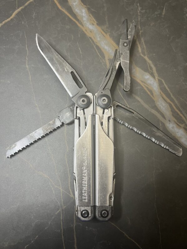 Retired Leatherman Surge - Limited Edition Black and Silver - Image 5