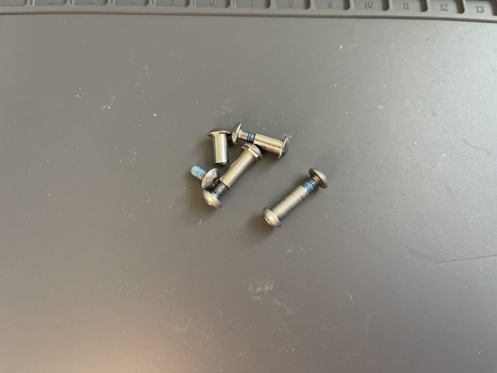 Leatherman rev pivot bolts usedmultitool