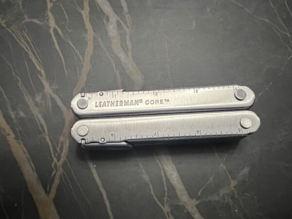 Leatherman Core Fanned Closed Standard Ruler Side