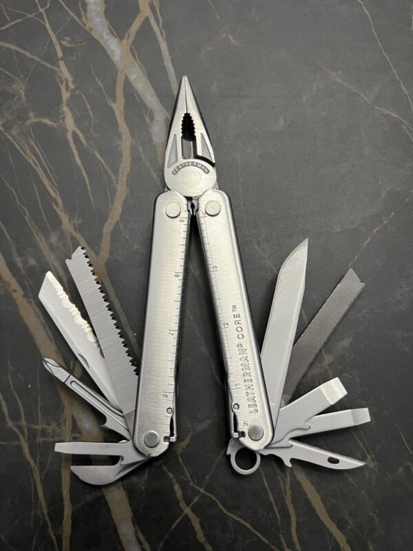 Leatherman Core Fanned Open Side 1