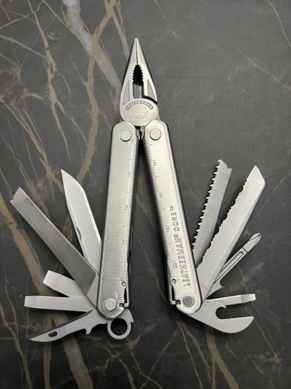 Leatherman Core Fanned Open Side 1