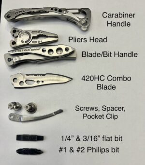 Leatherman Skeletool Parts