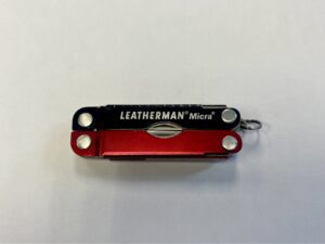 Leatherman Micra - Black and Red - Used